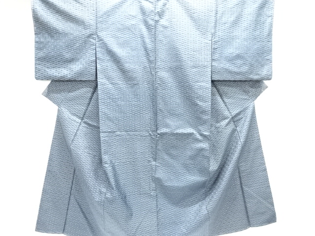 抽象模様織り出し本場村山大島紬着物アンサンブル